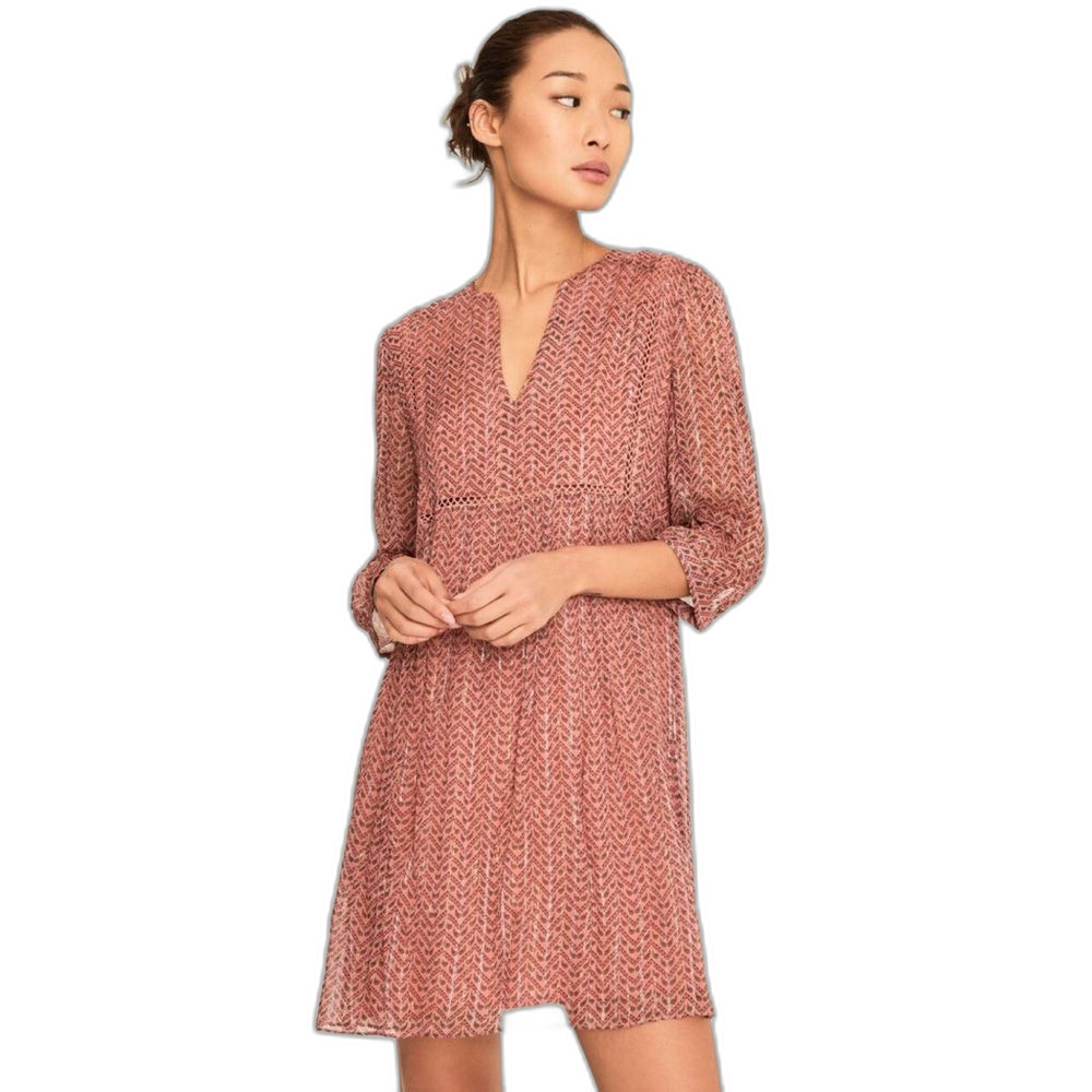 Ba&sh “WILL” Framboise Metallic Paisley Mini Dress Size S / US 4 (FR 1)‎